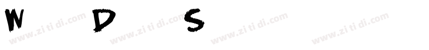 William Display Std字体转换